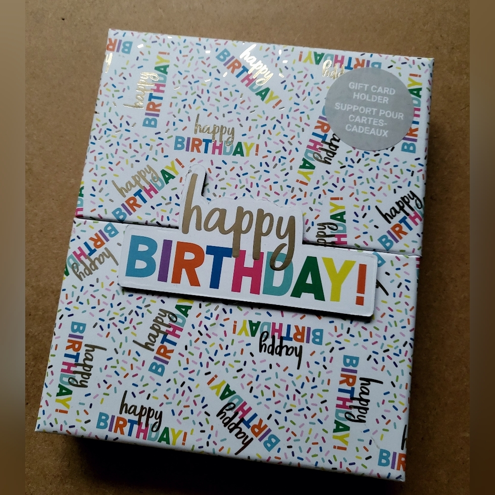 ⚡FREE🎁 Happy Birthday gift card box